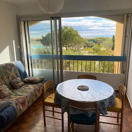 Loggia Avec Piscine, 4 Pers., Port Leucate, Parking - Fr-1-798-14 Lägenhet Leucate